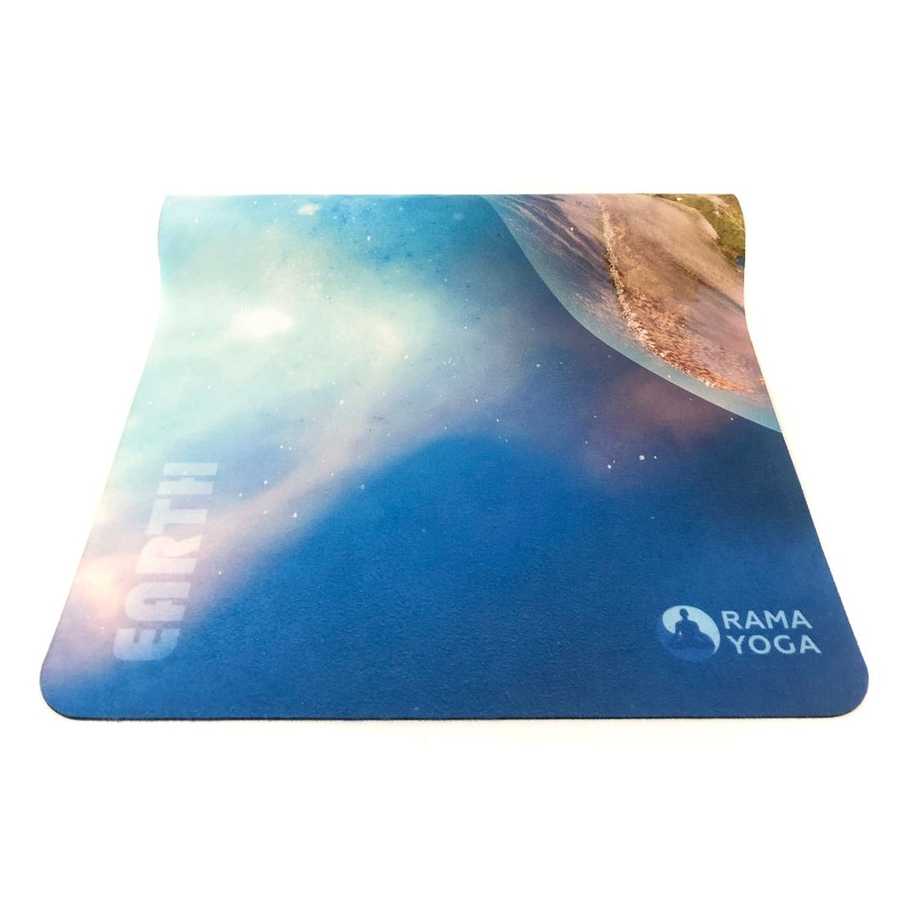 Коврик для йоги Earth Space Collection из замши и каучука