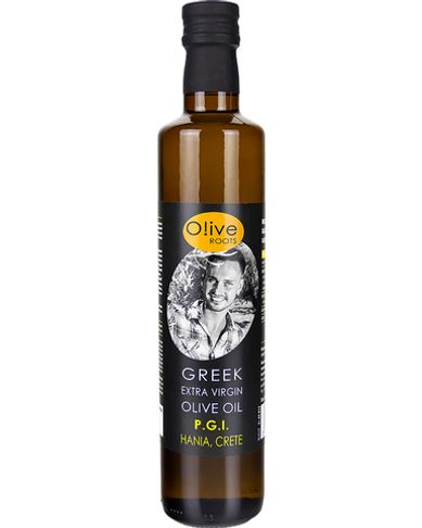 Масло оливковое Olive ROOTS Экстра Вирджин Hania Crete P.G.I. 500 мл