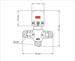 Термостатический смеситель Sawy TSS 112