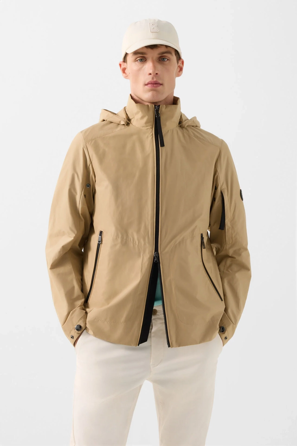 Куртка BOGNER JACOB-5 в бежевом цвете