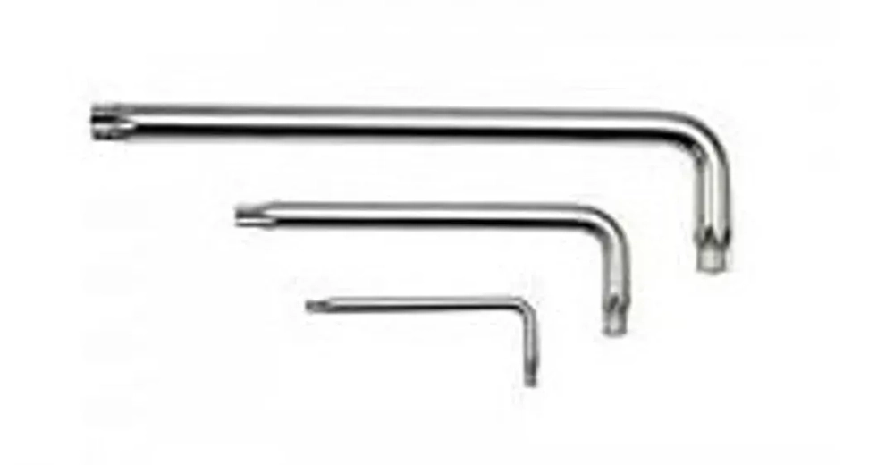 Ключ Г-образный TORX экстра длинный T10H с отверстием RockForce##Rock FORCE RF-76710XL
