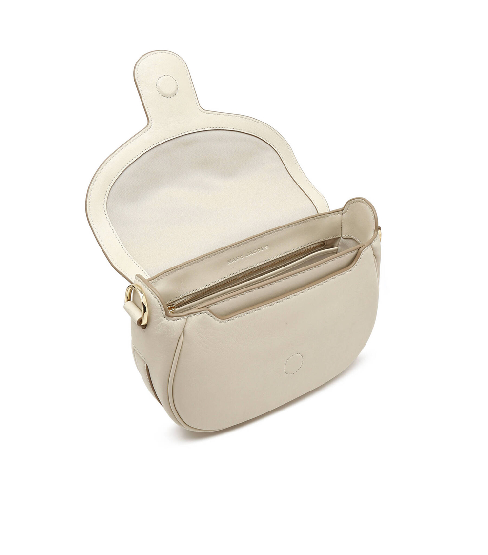 Кожаная сумка через плечо THE J MARC SADDLE Marc Jacobs - бежевый(2S3HMS002H03)