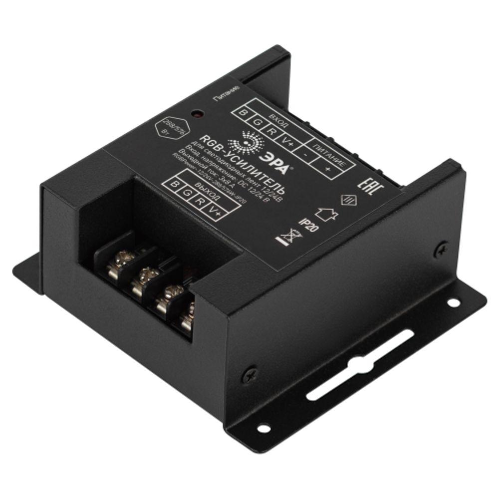 Усилитель сигнала ЭРА RGBPower-12/24V-288/576W-IP20 | Усилители для лент