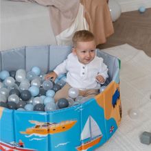Игрушка Детский сухой бассейн Romana Мир приключений складной (Принцессы)