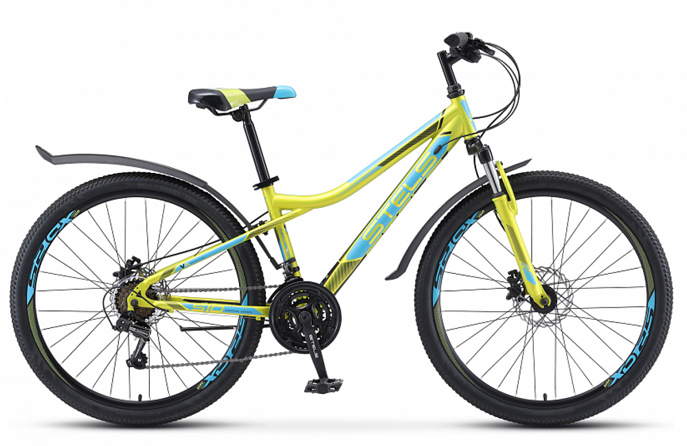Велосипед Stels Navigator-510 D 26" V010 16" Салатовый