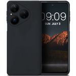 Мягкий Soft Touch чехол из силикона для HUAWEI PURA 80 с бархатной подкладкой