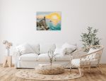 Алмазная (кристальная) мозаика Фрея, Крым. Ласточкино гнездо, 40х30 см