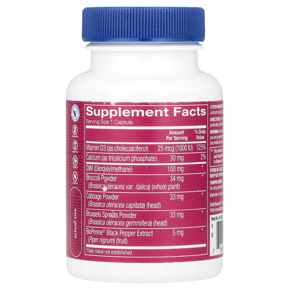 The Vitamin Shoppe, DIM для женщин`` 60 капсул