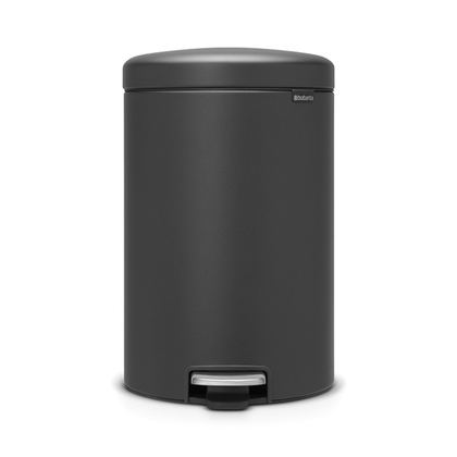 Мусорный бак с педалью newIcon 20л Brabantia Минерально-графитовый