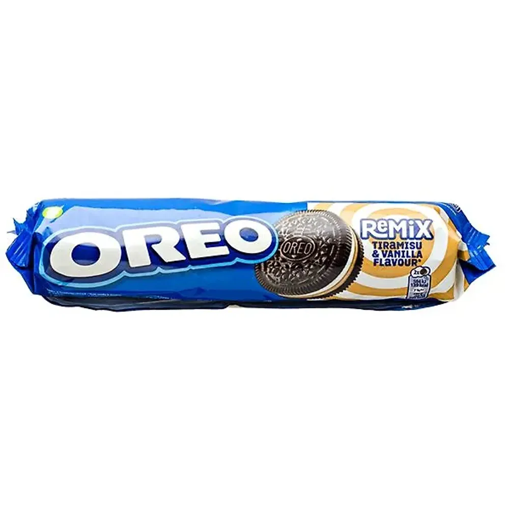 Печенье Oreo Remix Тирамису и Ваниль, 157 г