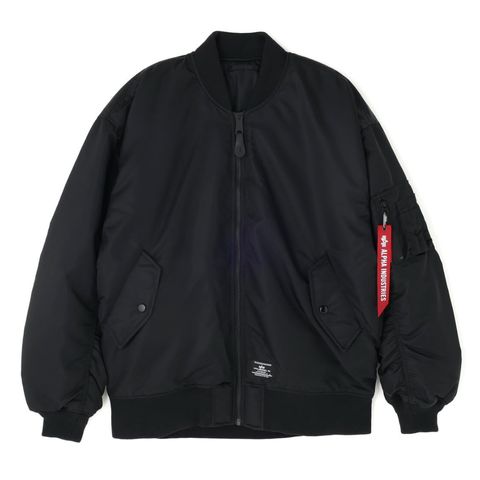 Бомбер Alpha Industries MA-1 Blood Chit Gen ll Black (Черный)