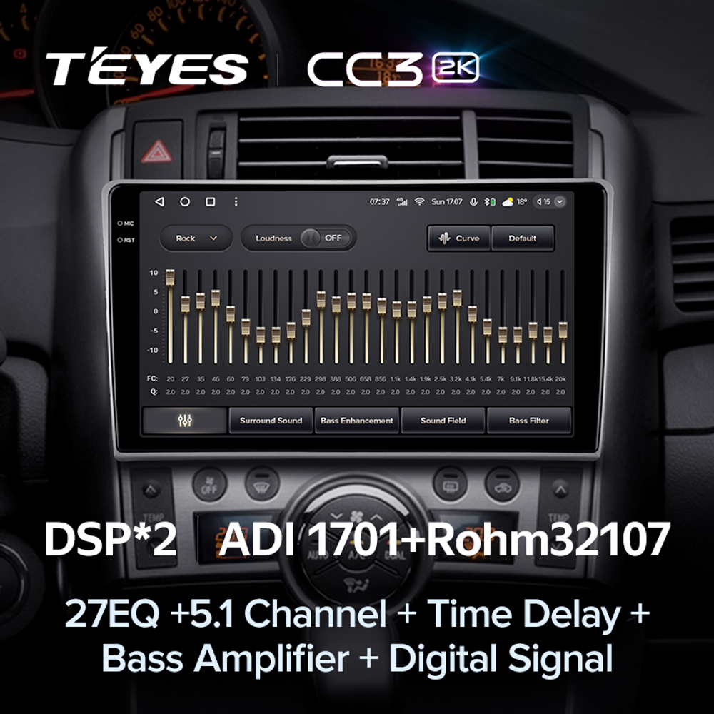 Teyes CC3 2K 9"для Toyota Verso 2009-2018