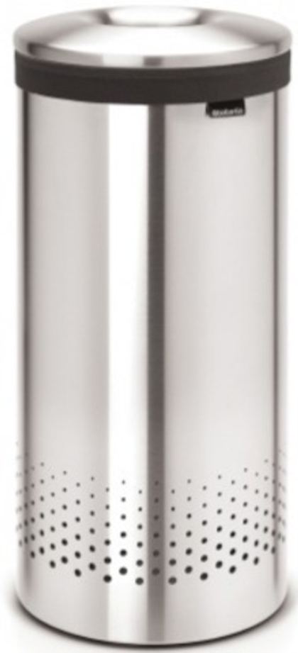 Корзина для белья 35л Brabantia матовая сталь