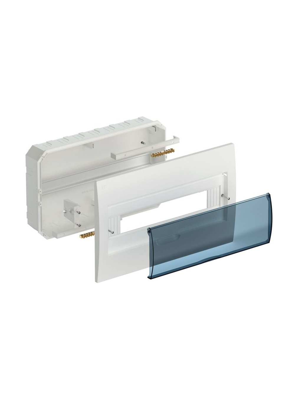 Корпус встраиваемый ЩРВ-П-18 Krepta 3 IP41 пластик. бел. IEK MKP12-V-18-40-10