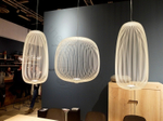 Pendant design lamp  Spokes 1 by Foscarini (Yellow)