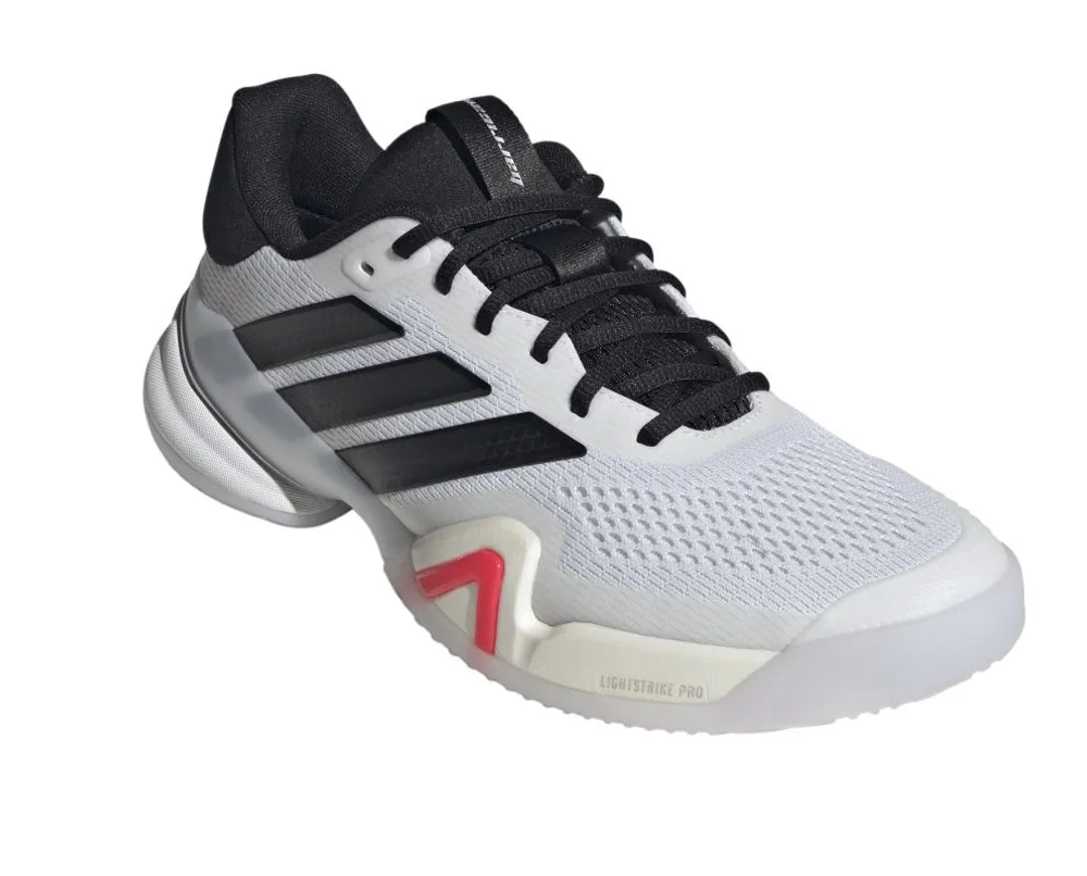Мужские теннисные кроссовки Adidas Barricade 14 M Wide - cloud white/core black/lucid red