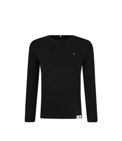 лонгслив Tommy Hilfiger - черный(KB0KB07803)