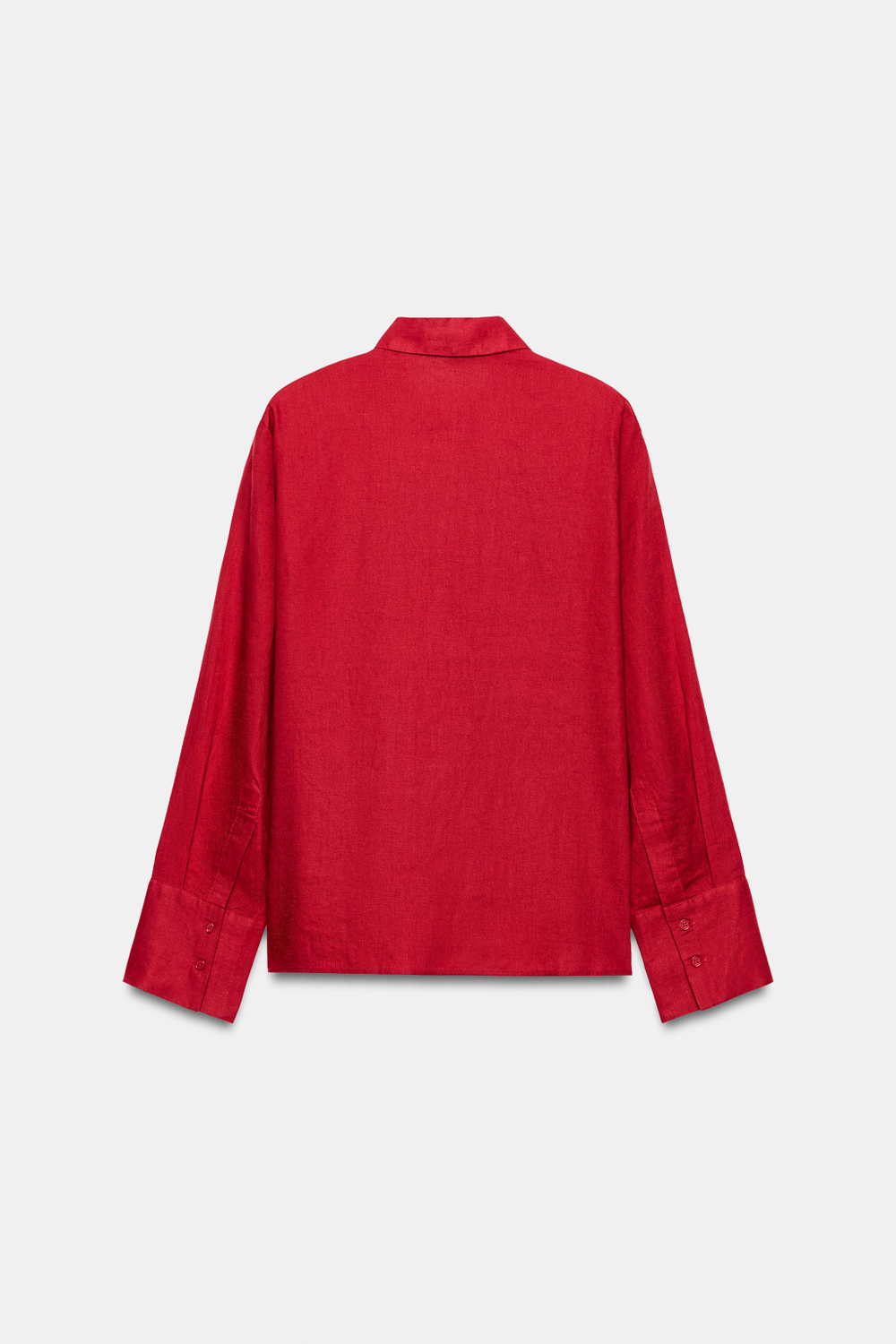 РУБАШКА ИЗ 100% ЛЬНА — ZW COLLECTION — ZARA
