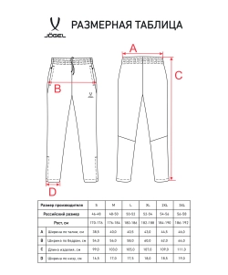 Брюки спортивные CAMP 2 Lined Pants, черный