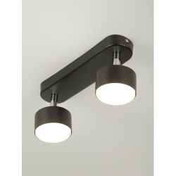 Светильник настенно-потолочный спот Rivoli Alesta 7079-702 2хGX53 15 Вт поворотный | Rivoli