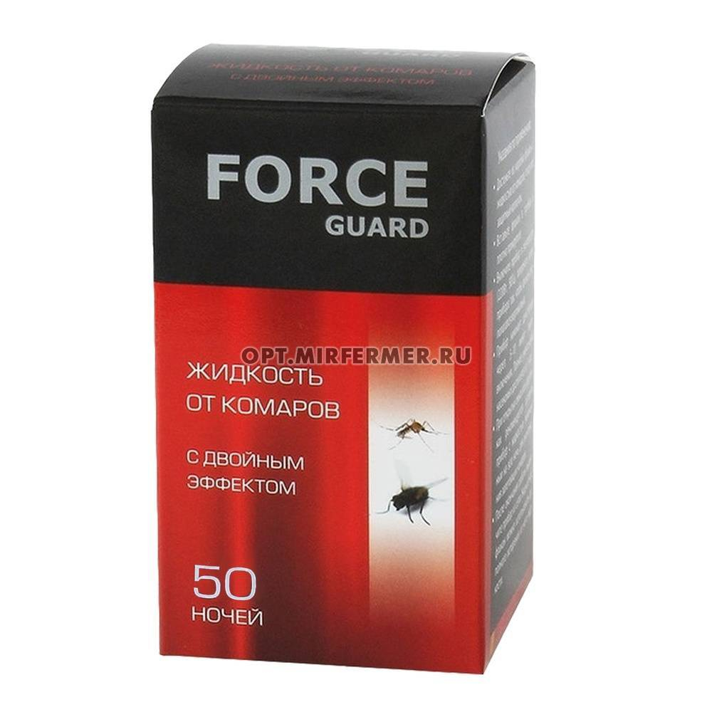 Жидкость от комаров Force guard красная 60 ночей