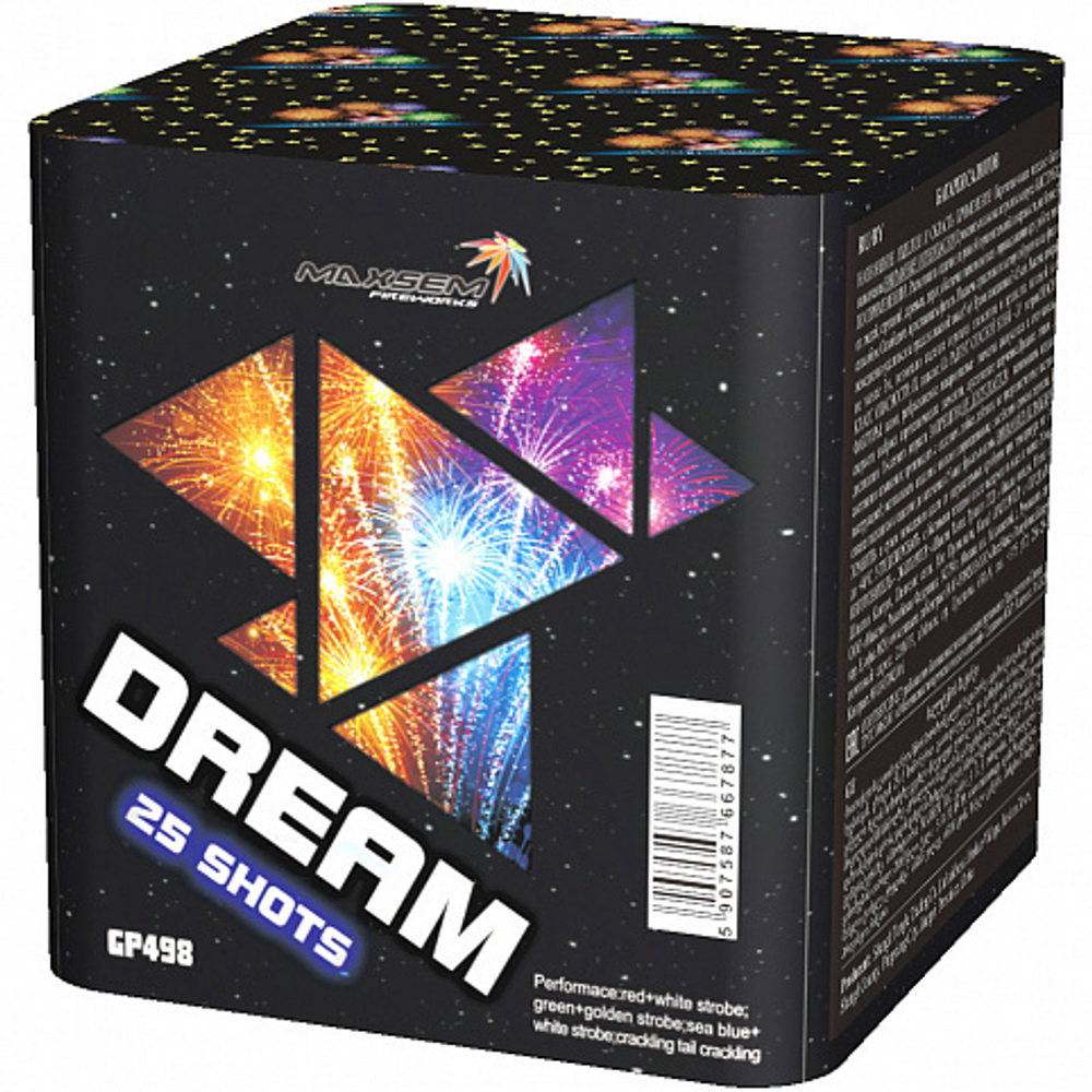 GP498 Dream (25 залпов, калибр 0,8)