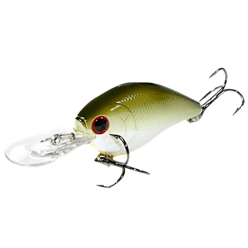 Воблер Lucky Craft Flat CB MR-117 Rootbeer Green 63мм 10.5г 1.2м