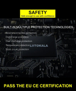Зарядное устройство Liitokala Lii-S12 Standard, для аккумуляторов, EU