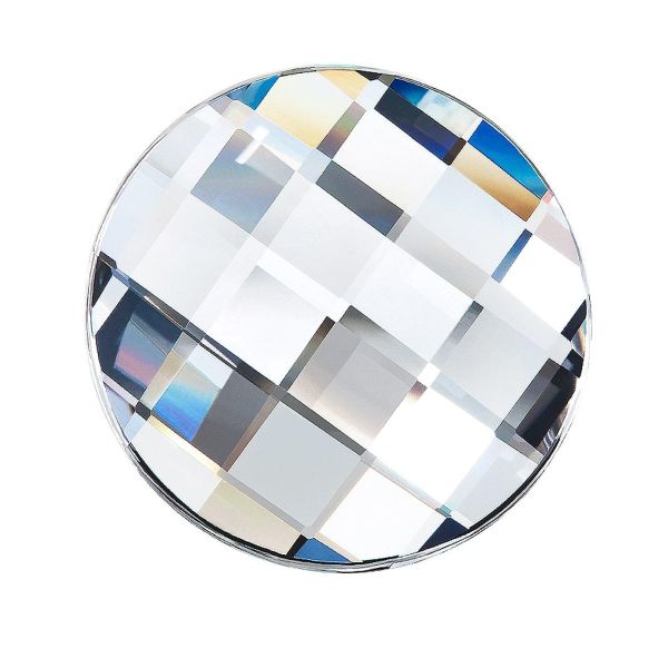 Стразы неклеевые стекло 10 мм, 24 шт, белый (crystal), Preciosa 438-11-302