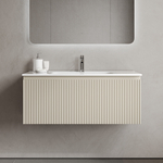 Тумба подвесная Sancos Snob R 1.0 с одним ящиком 995х445х406, Beige Soft, SNR1.0100CE, арт. SNR1.0100CE