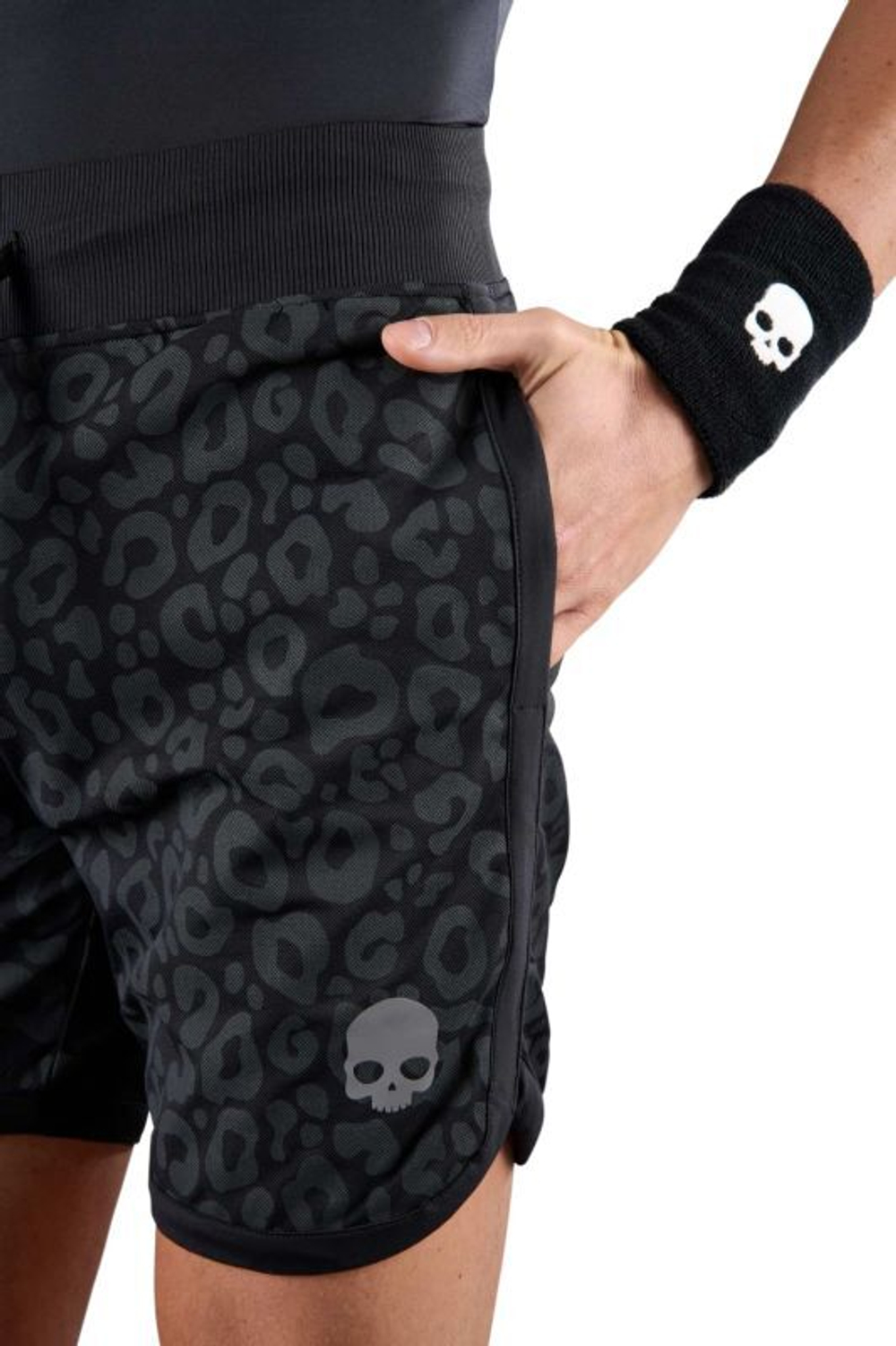 Мужские шорты теннисные Hydrogen Panther Tech Shorts - black