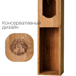 Dipriz Подарочная коробка для вина из массива дуба