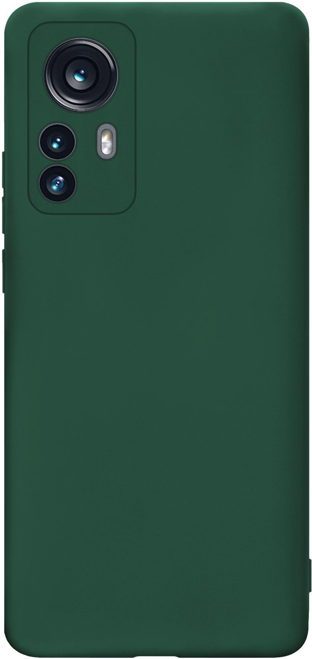 Мягкий Soft Touch чехол из силикона для XIAOMI 12 PRO (не 12,X,T,S,LITE!) с бархатной подкладкой