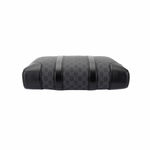 GUCCI Canvas With Leather Briefcase, Shoulder Bag, Crossbody Bag, Handbag Men"s Black