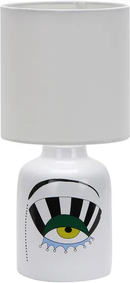 Интерьерная настольная лампа 10176/L White Escada