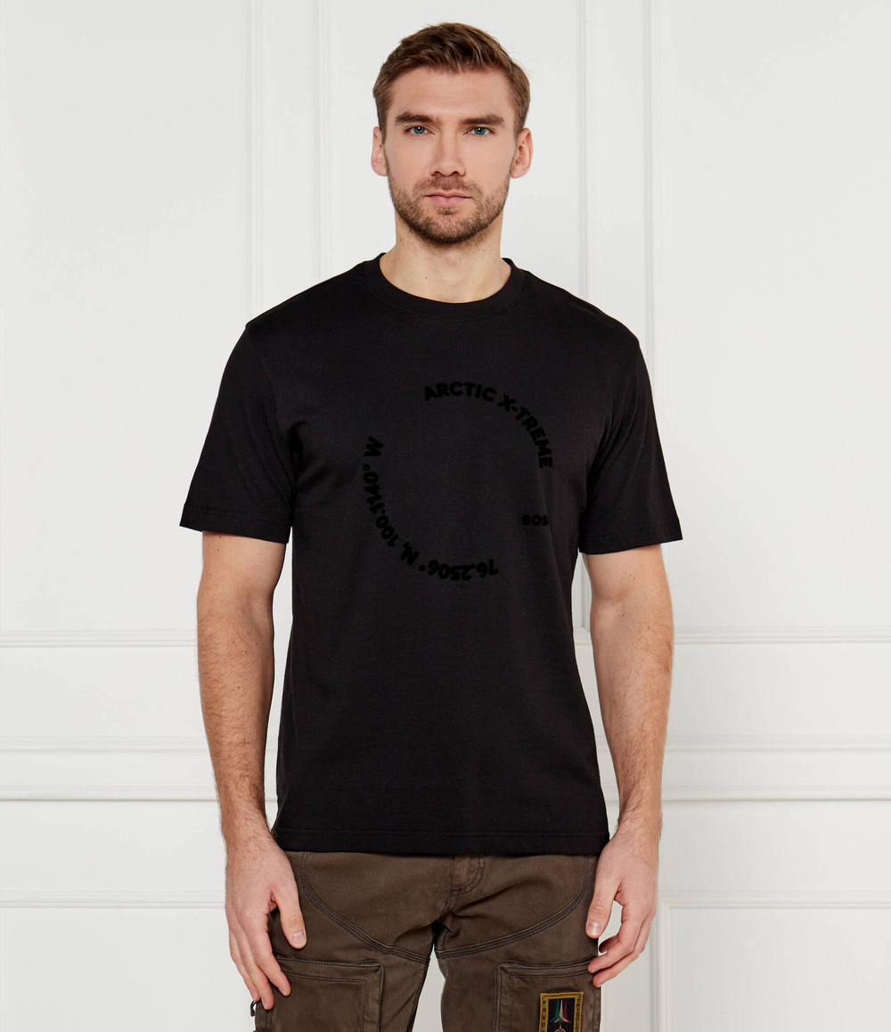 Футболка Tee 2 BOSS GREEN - черный(50525165)