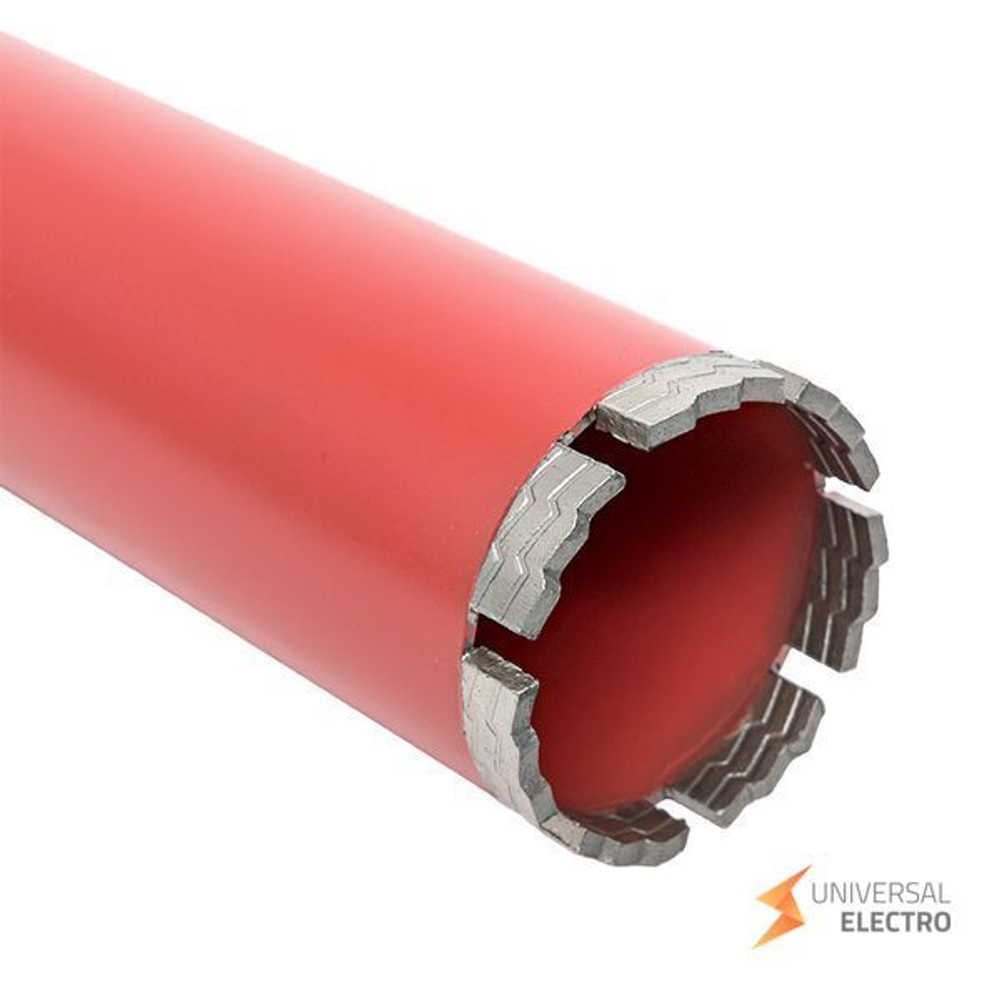 Коронка алмазная (проходка) WCHP-72/450 (1 ¼″ UNC) EKF Expert