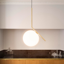 Подвес Flos IC Lighting S1 Gold  Pendant Lamp by Michael Anastassiades