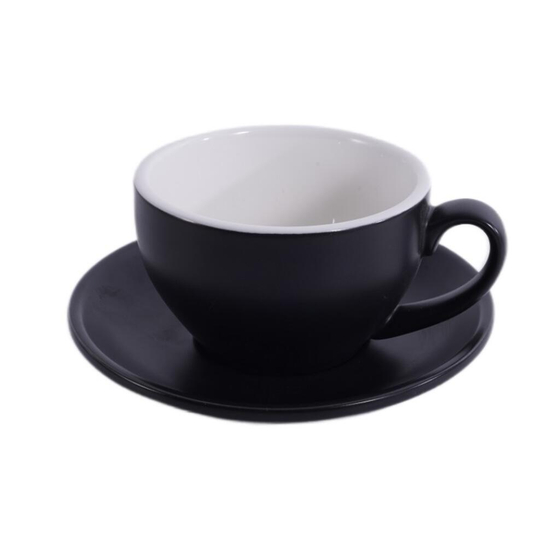 Чайная пара 300 мл черная матовая d 10,3 см h6,6 см Barista (Бариста) P.L. Proff Cuisine [6]