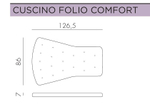 Кресло-качалка пластиковое с подушкой Nardi Folio, белый, розовый