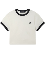 Женская Футболка Cropped Ringer