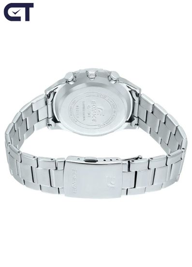Casio EFR-S567D-2A Edifice часы наручные мужские — тонкий стальной хронограф с сапфировым стеклом