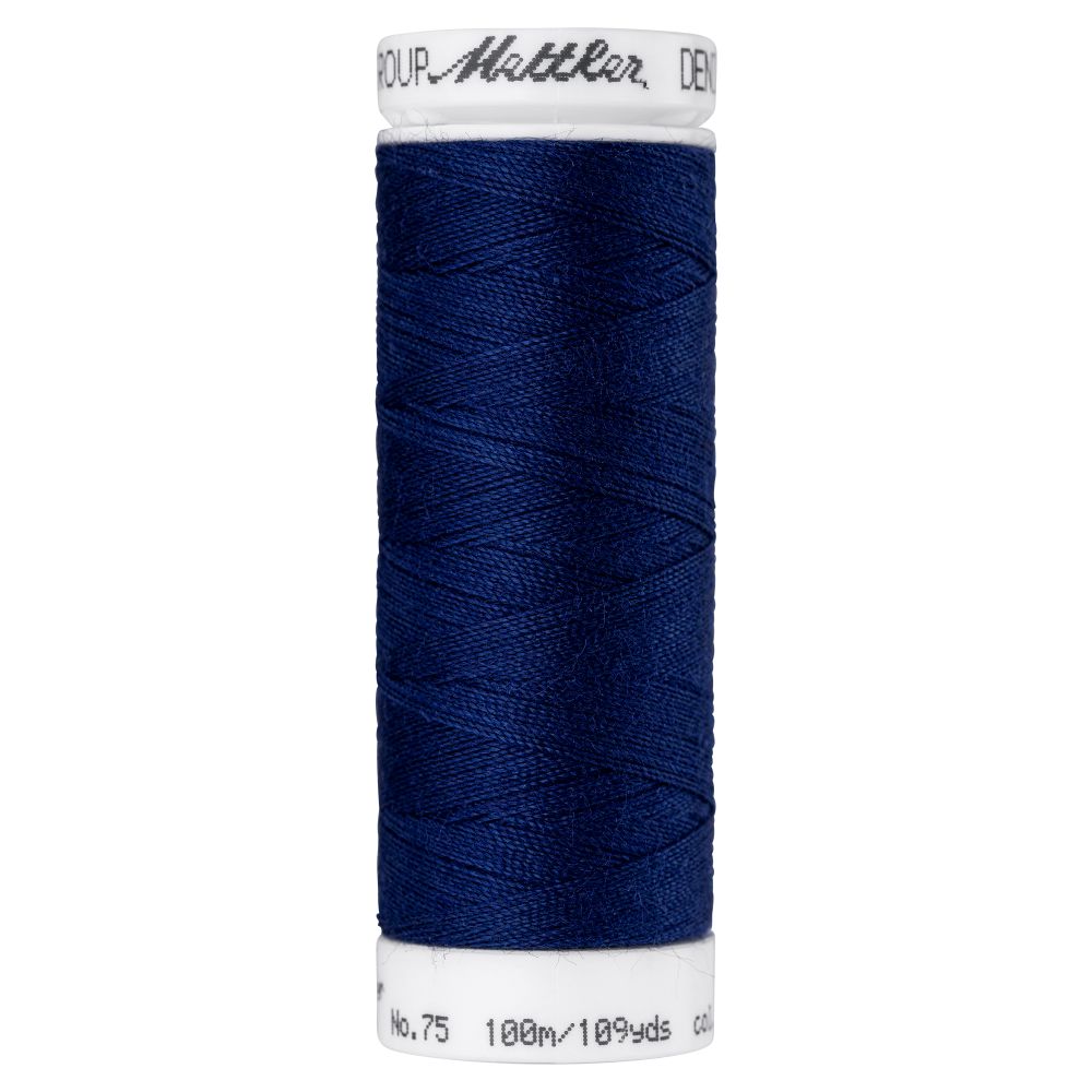 Нитки штопальные джинсовые Mettler Denim Doc 75 (100 м), 5 кат. | цв. 0809 Нитки штопальные джинсовые Mettler Denim Doc 75 (100 м), 5 кат. | цв. 0809