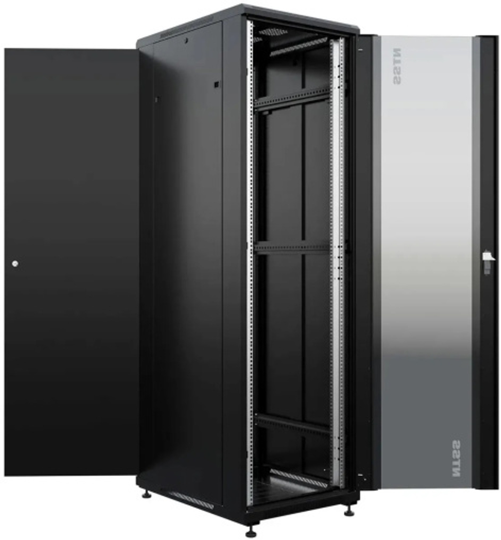 Шкаф напольный 19", 42U NTSS NTSS-R42U6080GS-BL