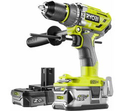 Ударная дрель-шуруповерт Ryobi ONE+ R18PD3-0 без аккумулятора в комплекте 5133002888