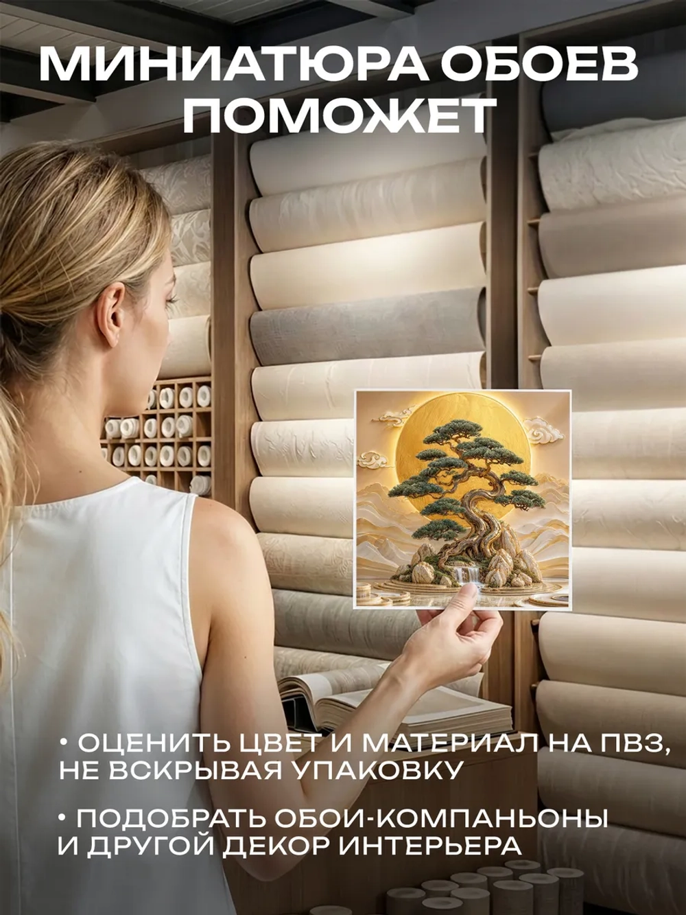 Фотообои 3d в спальню и для зала золотое дерево