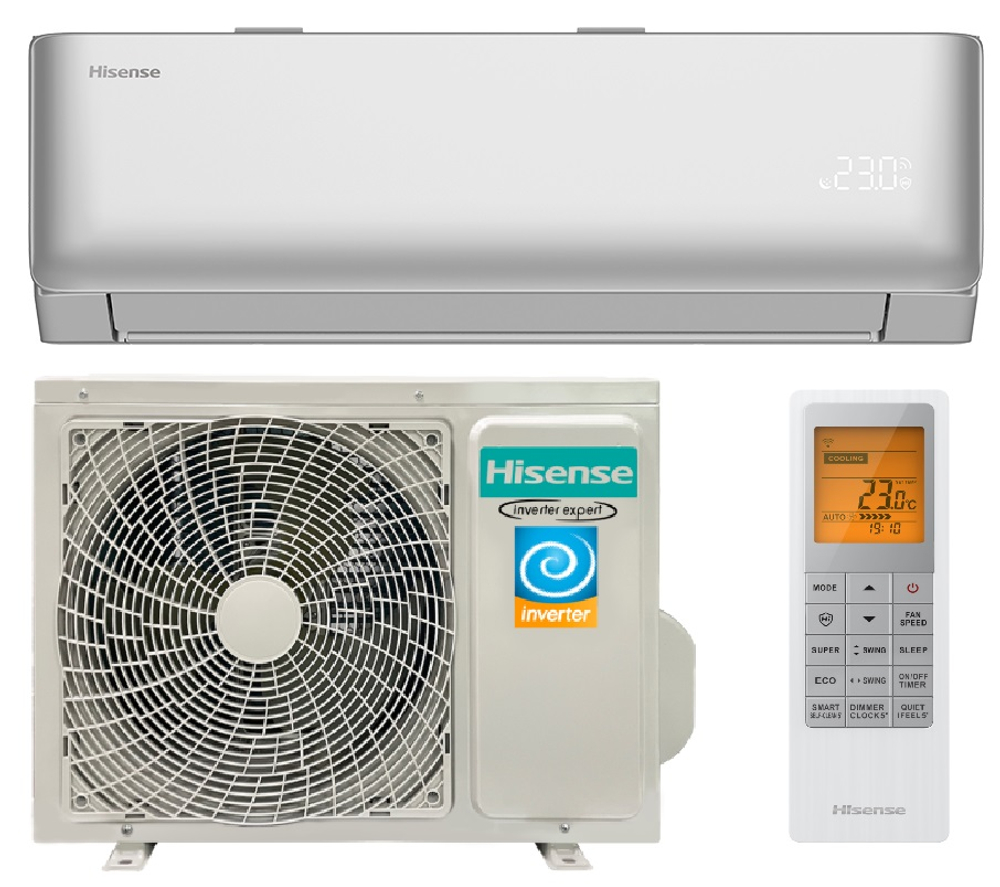 Кондиционер Hisense Vibe Pro Silver AS-13UW4RLCHD00(S) DC Inverter