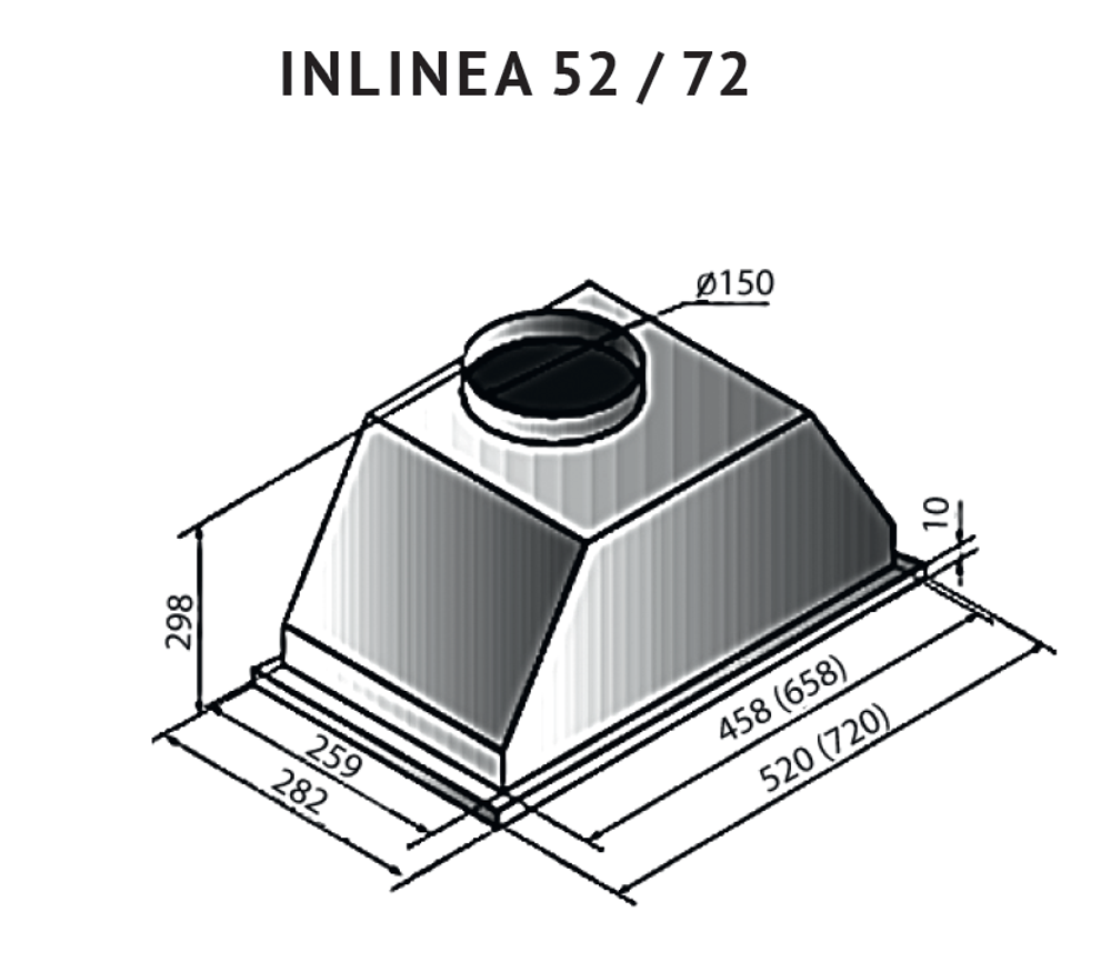 Kuppersberg INLINEA 52 Black