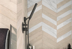 Wow 60 Grad Chevron А Calacatta 9.8x52.2