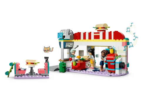 Конструктор LEGO Friends 41728 Закусочная в центре Хартлейк